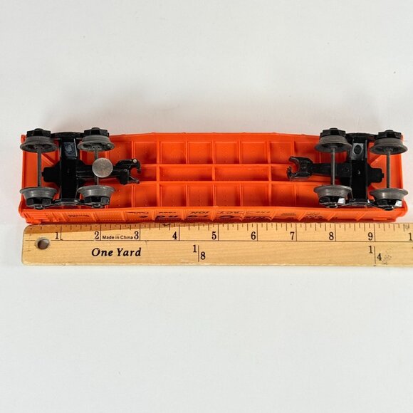 Lionel Rio Grande D&RG 9131 Orange Gondola Railroad Train Car Vintage - Picture 7 of 8